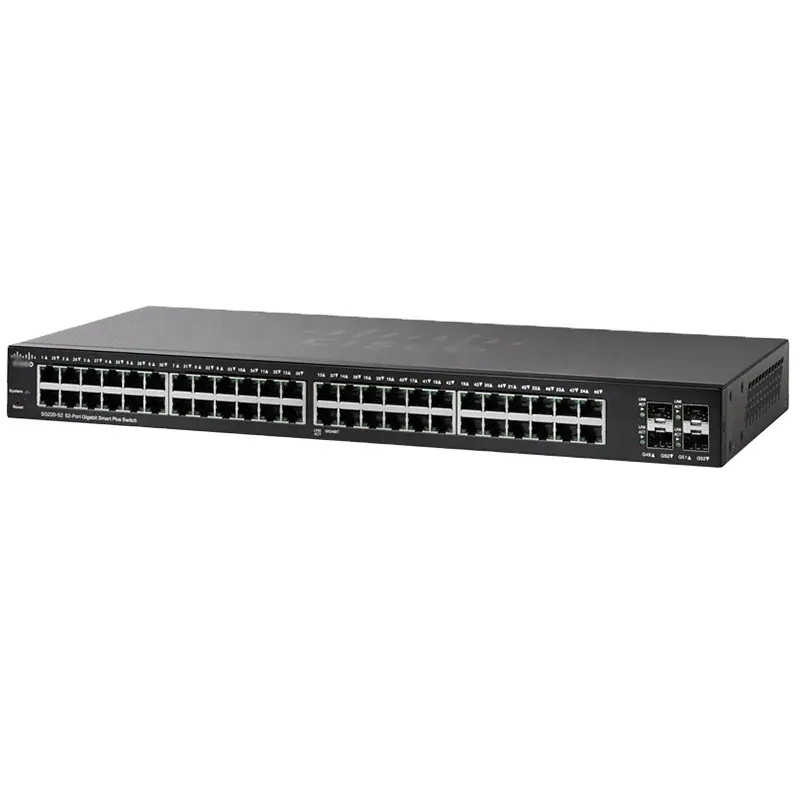 Original 2960 48 portas Ethernet 10/100 PoE + WS-C2960 + 48PST-L Switch Rede Ethernet