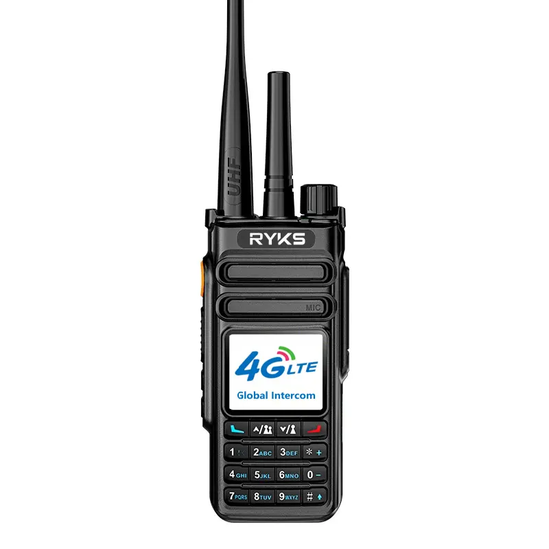 4G LTE UHF ripetitore multifunzione Walkie Talkie Sim Card Radio POC IP Walkie Talkie perfetto per l'uso in Australia