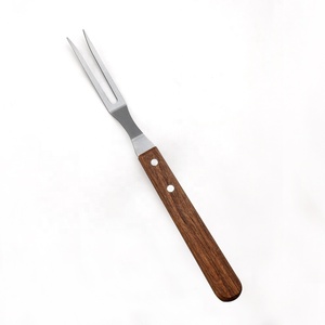4 kebap kavurma Set oyma bıçağı çatal izgara aracı açık barbekü mutfak aksesuar kiti ahşap kutu ile metalden yapılmış - Product Image 6