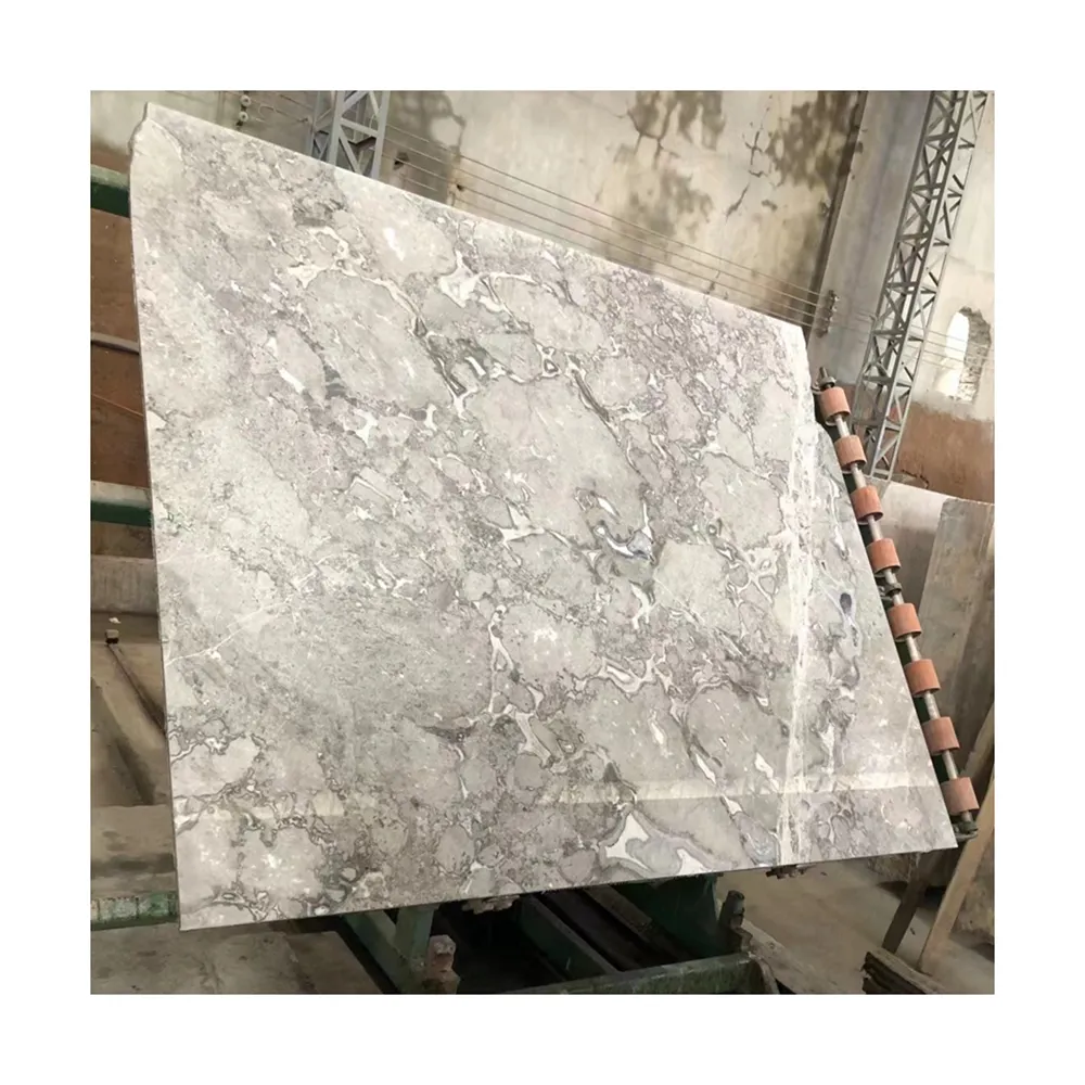 Polished Italian Gris Athena gray marble
