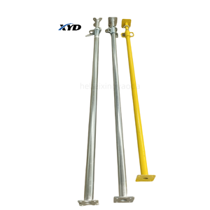 Dimensioni personalizzabili zincato struttura <span class=keywords><strong>in</strong></span> acciaio regolabile di sicurezza ponteggio colonna Jack supporto colonna treppiede telaio ponteggio