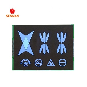 7 Segment 7 Segment Programmier bares Va Schwarzweiß-LCD-Display mit Va-Bildschirm für Aufzugs stufe - Product Image 5