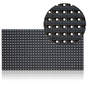 Прямая Продажа с фабрики 7000cd полноцветный P10 SMD3535 наружный светодиодный дисплей модуль 320x160 мм 1/2 сканирование