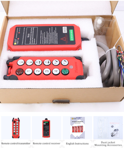 Prestazioni stabili 8 chiavi a velocità singola impermeabile carrelli elevatori industriali interruttori telecomandati senza fili - Product Image 6
