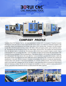 BORUI CNC BR52-550MY tornio dinamico ad asse Y per tornio ad interpolazione programmata per tornio e fresatura - Product Image 5