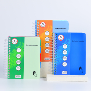 Drop Shipping disponibile, conteggi di più pagine opzionali, dimensioni A5, griglia di linea francese, taccuino a spirale, carta di alta qualità, leggermente - Product Image 2