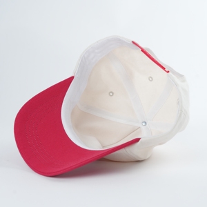 新款设计师帽子5面板无结构棒球帽，带定制刺绣标志 - Product Image 2