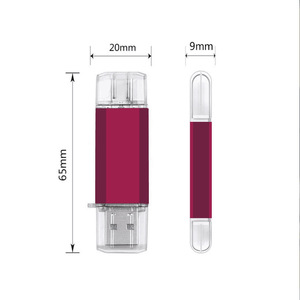 Yüksek hızlı ucuz Metal Android cep telefonu kalem sürücü sopa USB sürücüsü 3.0 8 16G 32GB 64G 128GB USB-C tip C OTG USB bellek sürücüler - Product Image 5