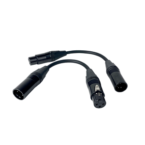 Fconnr 20Cm Microfoon Afgeschermd Xlr <span class=keywords><strong>Dmx</strong></span> Adapter Kabel 5 Pin Mannelijk Naar 3 Pin Vrouwelijk - Product Image 6