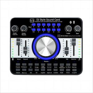 Ses PC USB stüdyo kaydedici müzik ses kartı K300 canlı ses mikseri arayüzü ses kartı ile birden fazla DJ efektleri akışı için - Product Image 1