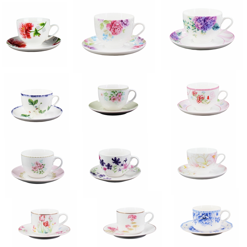 Hot Sale Ceramic  Coffee Cup And Saucer Set