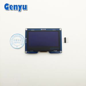 Genyu beyaz/mavi/sarı/yeşil 2.42 inç OLED LCM 4 PIN IIC I2C SSD1309 sürücü 2.42 "128x64 nokta OLED ekran modülü - Product Image 5