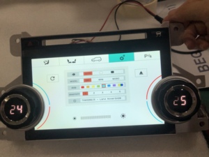 Display LCD da 8 pollici Touch Screen con pannello a corrente alternata per Land Rover Range Rover Sport climatizzatore a 2013 2010 - Product Image 5