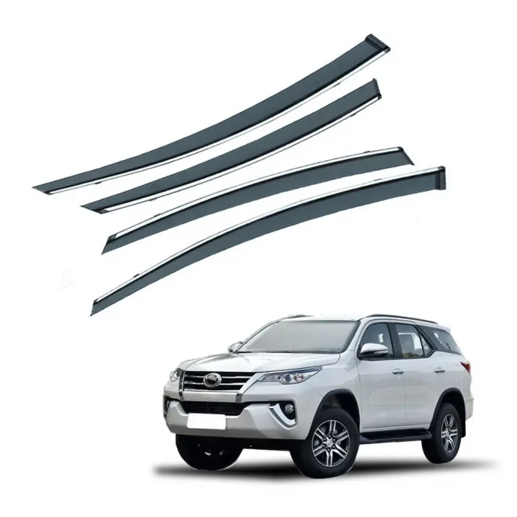 Pare-brise pare-pluie pour toyota Fortuner 2016, visière de porte