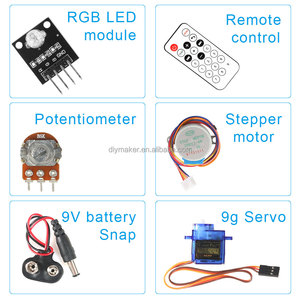 Verbessertes RFID-Starter-Kit für Arduino Uno R3 Starter-Kits Elektrische DIY-Entwicklungs-Lern suite