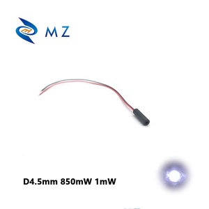 迷你紧凑型D4.5mm 850nm 1mw红外 (红外) 点隐形光工业激光模块 - Product Image 3