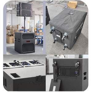 Offerta Speciale Sistema Audio Professionale <span class=keywords><strong>Line</strong></span> <span class=keywords><strong>Array</strong></span> con Flight Case per Concerti e Palchi all'Aperto Altoparlanti <span class=keywords><strong>Line</strong></span> <span class=keywords><strong>Array</strong></span> Attivi - Product Image 4