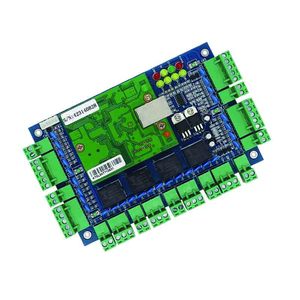 TCP/IP Wiegand 26 Red Individual Doble Panel de Control de Acceso de Entrada de Cuatro Puertas para Soluciones de Seguridad Sistema de Acceso con Software - Product Image 1