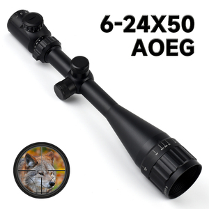 SYQT optik 6-24X50AOEG kırmızı/yeşil retikül aydınlatma kapsamları ve aksesuarları ile avcılık kapsamları - Product Image 6
