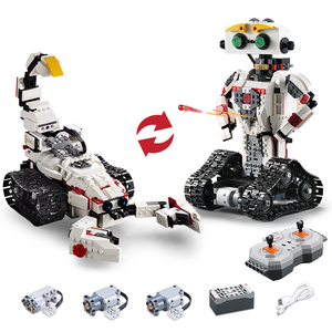 Cada C51027 креативный умный робот 2 в 1 модель DIY игрушки Наборы MOC кирпич RC наборы строительных блоков - Product Image 1