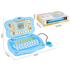 BGL 20 funciones juguetes educativos para portátiles para niños computadora para niños máquina de aprendizaje de inglés