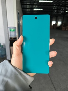 高光沢ブルー屋外ポリエステルエポキシ静電粉末コーティング塗料自動車 & ボート部品用スプレーによる滑らかな適用 - Product Image 2