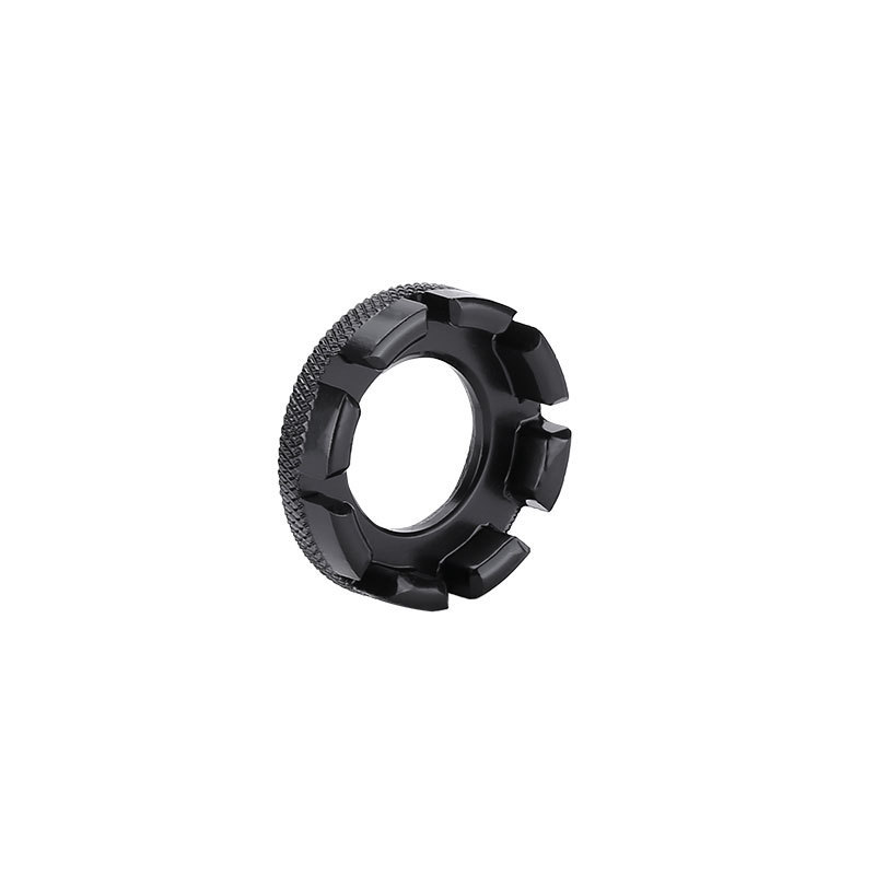 Black 8-spoke wrench