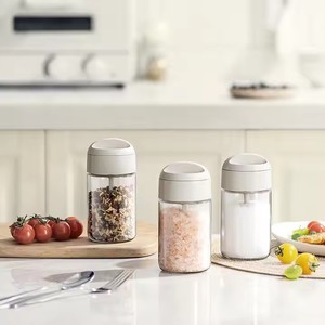 Đa Chức năng định lượng muối giấy Shaker có thể đo gia vị chai nhà bếp gia vị tổ chức với khả năng mở rộng muỗng - Product Image 2