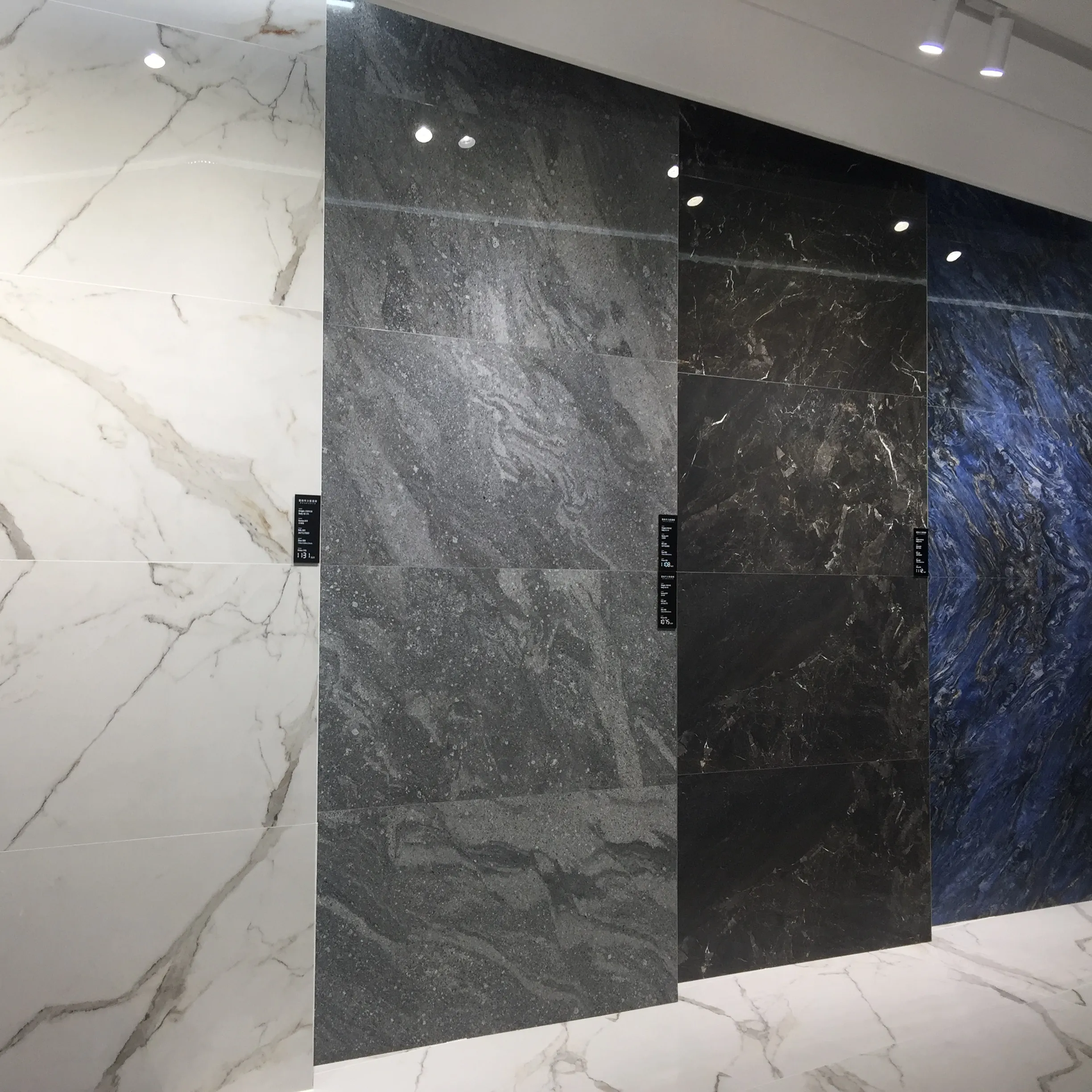 Full polished full body glazed 750x1500 big tile marble look first choice on sale porcelain tile flooring tile for floor