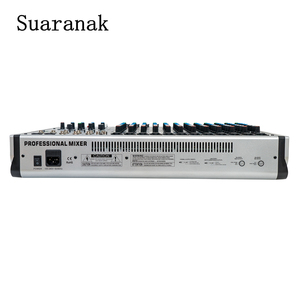Light 12 Professional Audio Mixer Mixing Console 12チャンネル、EQ内蔵99 DSP LCDディスプレイ、カラオケ用REC DJコントローラー - Product Image 5
