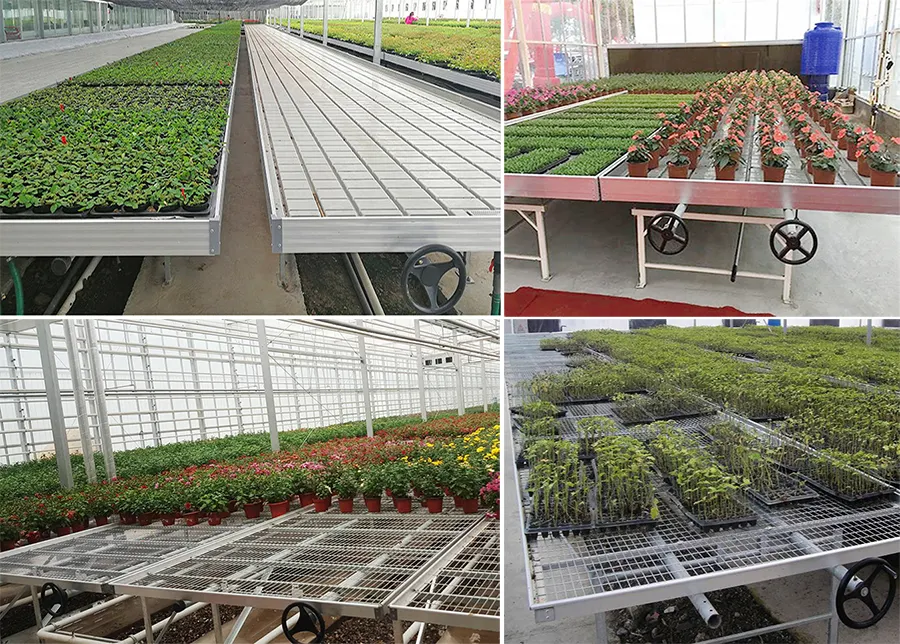 All'ingrosso idroponici sistemi di coltivazione idroponici vassoi idroponici crescita tavolo vassoi per la coltivazione