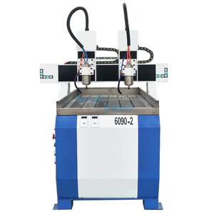 Máquina enrutadora CNC de madera, cabezal de doble husillo Mach3, Control USB, enrutador CNC de madera pequeño, corte de grabado 6090 - Product Image 1