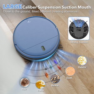 Robot de barrido OEM, robot limpiador inteligente de fábrica, aspiradora multifunción con Control de aplicación Wifi por voz, recarga automática en seco y húmedo - Product Image 2