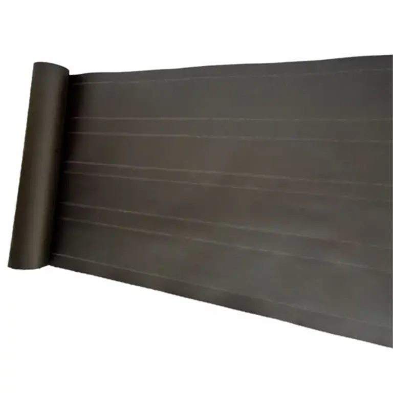 Membrane imperméable pour toiture 36 "x 144 'ASTM D4869 feutre de toiture organique saturé d'asphalte sous-couche papier bitume noir