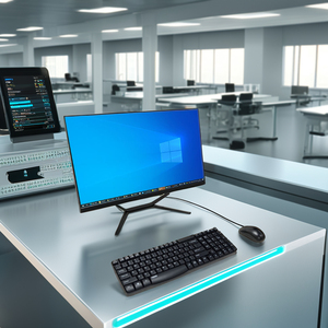 Sharerdp定制ODM h-e H510 i3 i5 i7 23.8英寸台式电脑单块AIO电脑一体机触摸屏电脑 - Product Image 2
