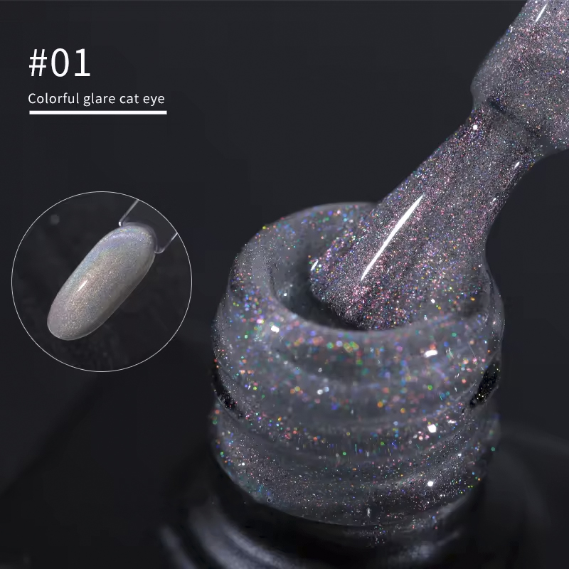 #01 Reflective Cat Eye Gel