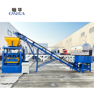 Hollow <strong>Block</strong> <strong>Machine</strong> Qt4 24b <strong>Building</strong> Brick Production <strong>Line</strong> Semi-<strong>automatic</strong> Hollow Brick Making Machinery - Product Image 4