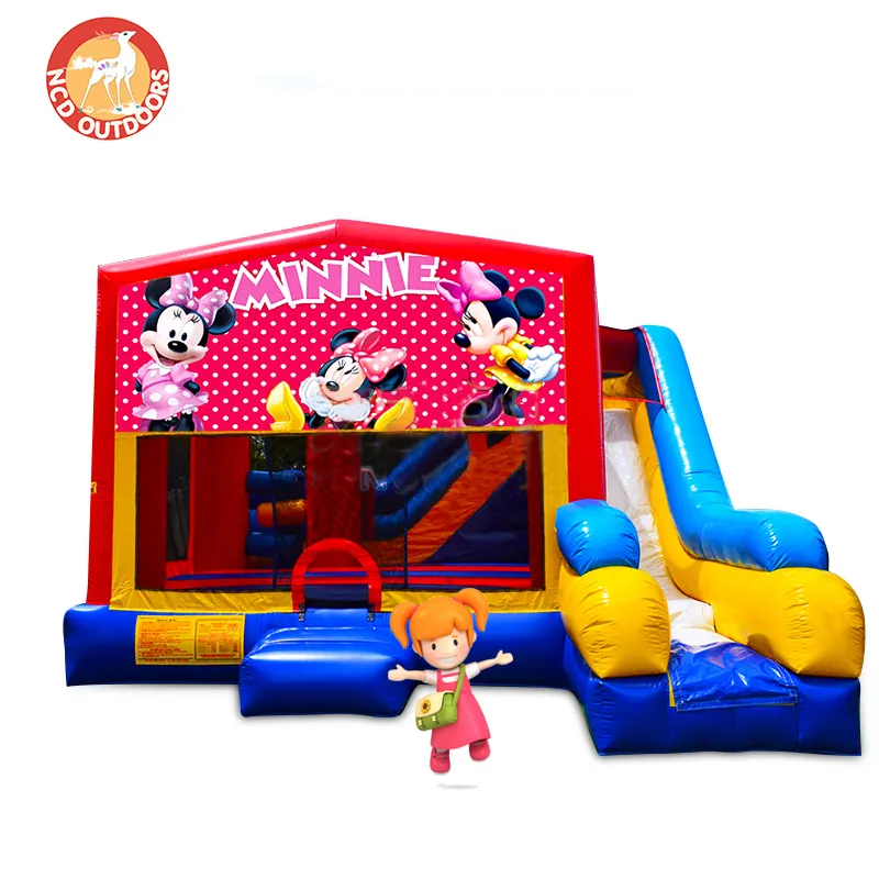 Tiup rumah anak-anak tiup jerapah Bouncer hewan kebun binatang taman bouncing Jumper rumah