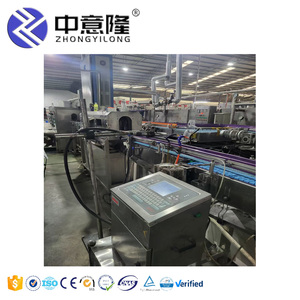Stampante a getto d'inchiostro professionale Online ZYL ad alta velocità per la stampa di loghi con codice Batch per bottiglie di bevande alimentari industriali - Product Image 1