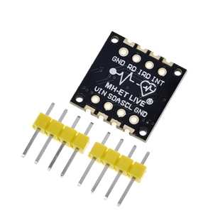 TZT MH-ET LIVE MAX30100 sensore di frequenza cardiaca ossimetria modulo sensore di frequenza cardiaca Breakout Ultra-basso consumo energetico per <span class=keywords><strong>Arduino</strong></span>