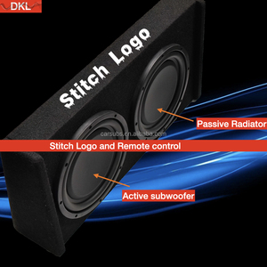 Car Trunk 10 Inch Dual Seal Subwoofer <strong>Box</strong> Enclosure RMS 220W Peak 2200W Tube Strong Bass <strong>Ported</strong> 10&quot; Car Active Subwoofers - Product Image 5