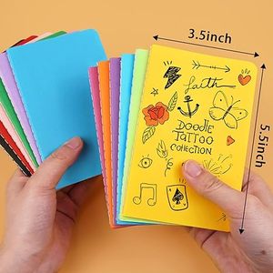 Juego a granel de 60 Mini Cuadernos de bolsillo de 3,5x5,5 pulgadas, 30 hojas/60 páginas, libretas coloridas para niños, diario forrado pequeño para niños - Product Image 5