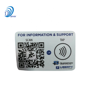 QR <strong>Code</strong> Scan or RFID Tag Sense School Library Management Sticker Label