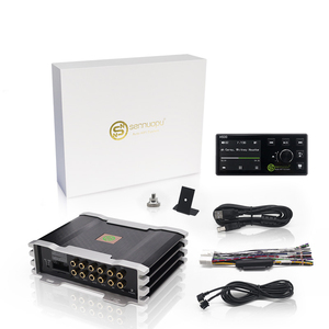 Amplificador de coche OEM Clase AB de 4 canales con potencia y 8 canales DSP HIFIX11B - Product Image 1