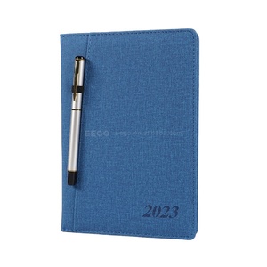 Wholesale in Bulk Journal Daily Planner Customized A5 Hardcover Promotion Journal PU Leather Diary <strong>Notebook</strong> - Product Image 1