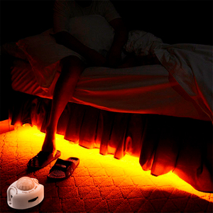 SX-Luz Led de debajo de la cama con Sensor de movimiento activado, iluminación Flexible, tira Led 2835 con temporizador de apagado automático, Kit de Sensor de movimiento - Product Image 2