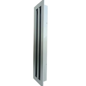 Decken-Luft verteiler mit linearem Schlitz und HLK-Lüftungs gitter mit festem Kern - Product Image 6