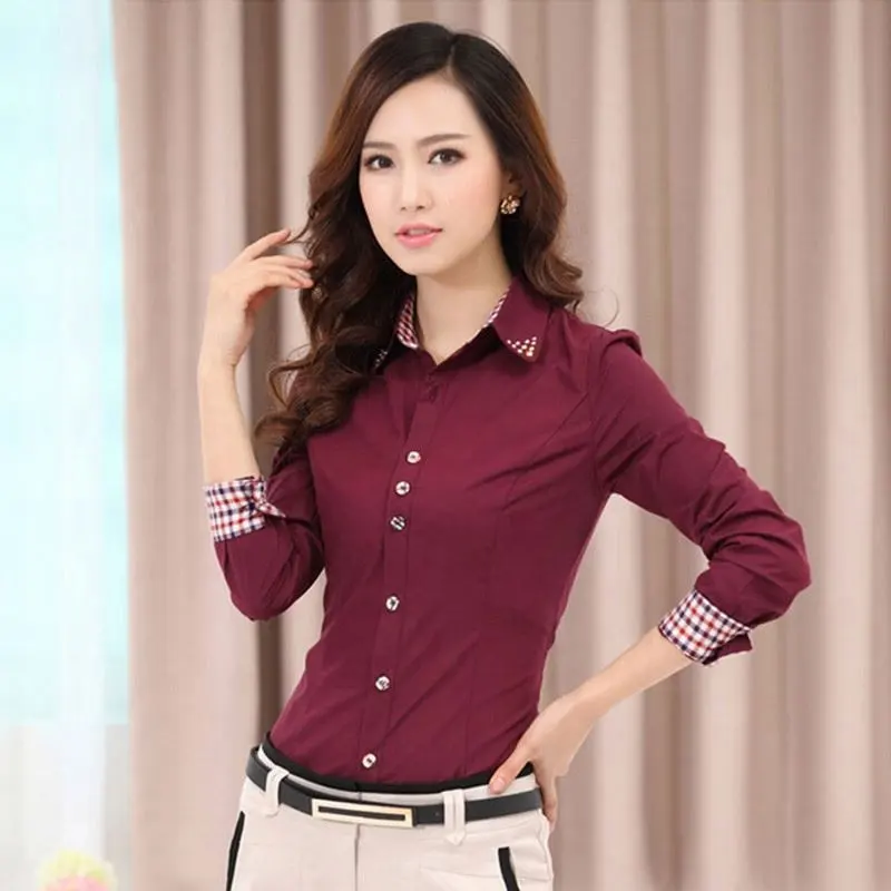 Top Selling Chinese Factory Short Sleeve Sample Office Uniform Designs