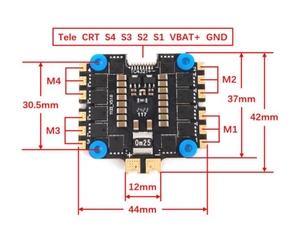 XRotor F7 Controller di volo auto-procedure di ricerca 55A/65A-4in1-6SLite-AT-RTF FPV Racing Drone accessorio droni - Product Image 2
