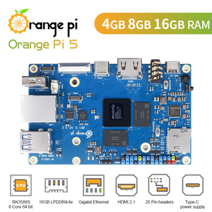 Neuer Orange Pi 5 RK3588S Single Board Computer 4/8/16GB RAM Unterstützt 8K Video PCIE Bietet USB WiFi BT Adapter Entwicklungs kits